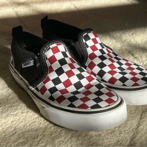 VANS KIDS CLASSIC SLIP-ON CHECKERBOARD SHOE